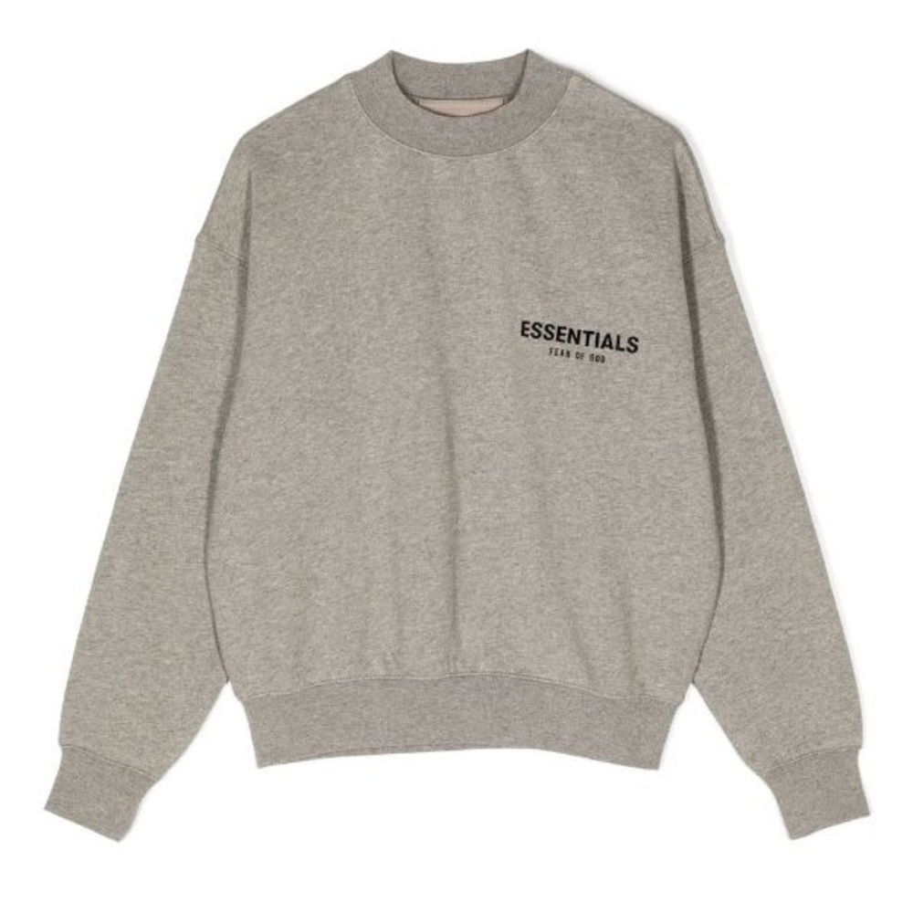 Essentials - Fear of God - Kids - Grey Crewneck Sweater - Size 8